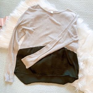 Two-Toned Sweater